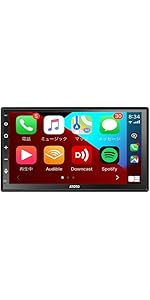 ATOTO F7 WE 7インチタッチパネルオーディオ一体型ナビ、2DINカーステレオ、カーナビ と ワイヤレスCarPlay、Android Auto ワイヤレス、Bluetooth5.3対応...