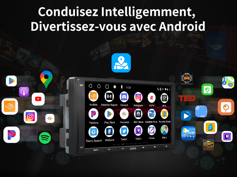 Conduisez Intelligemment, Divertissez-vous avec Android