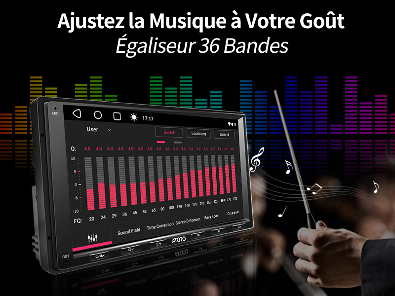 Ajustez la Musique à Votre Goût - Égaliseur 36 Bandes