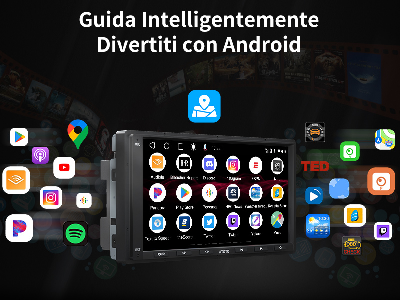 Guida Intelligentemente, Divertiti con Android