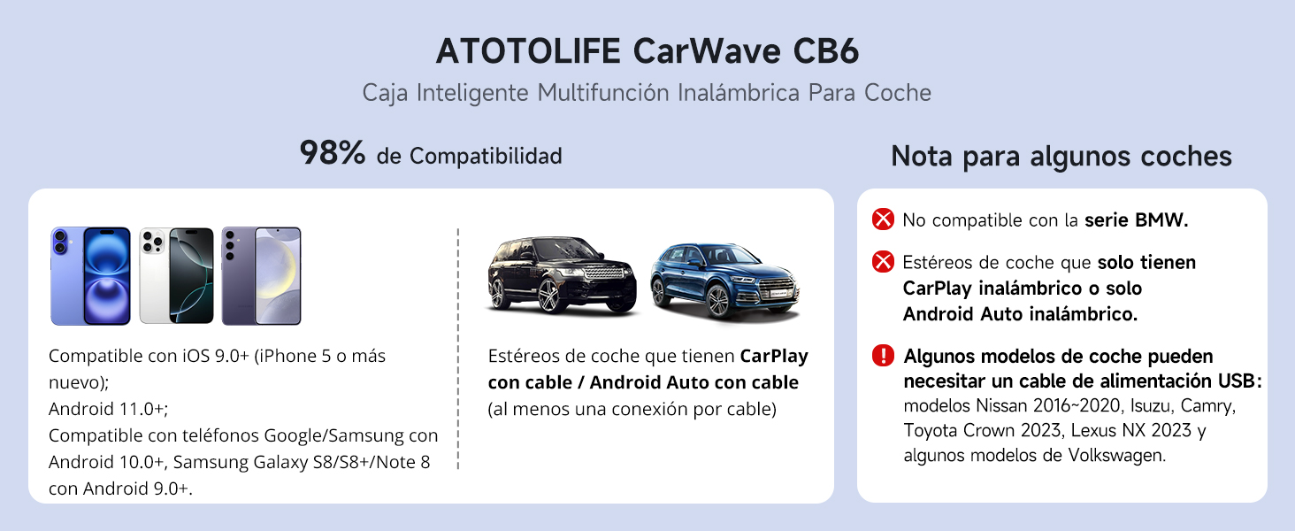 Cuidado del producto
