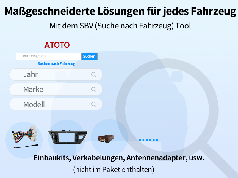 Maßgeschneiderte Lösungen für jedes Fahrzeug - Mit dem SBV (Suche nach Fahrzeug) Tool