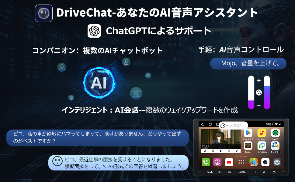 S8 UN Androidカーステレオ – DriveChatであなたのドライブをさらに快適に