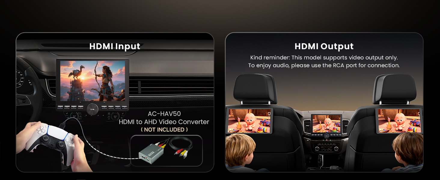 HDMI In &amp; Out Enabled
