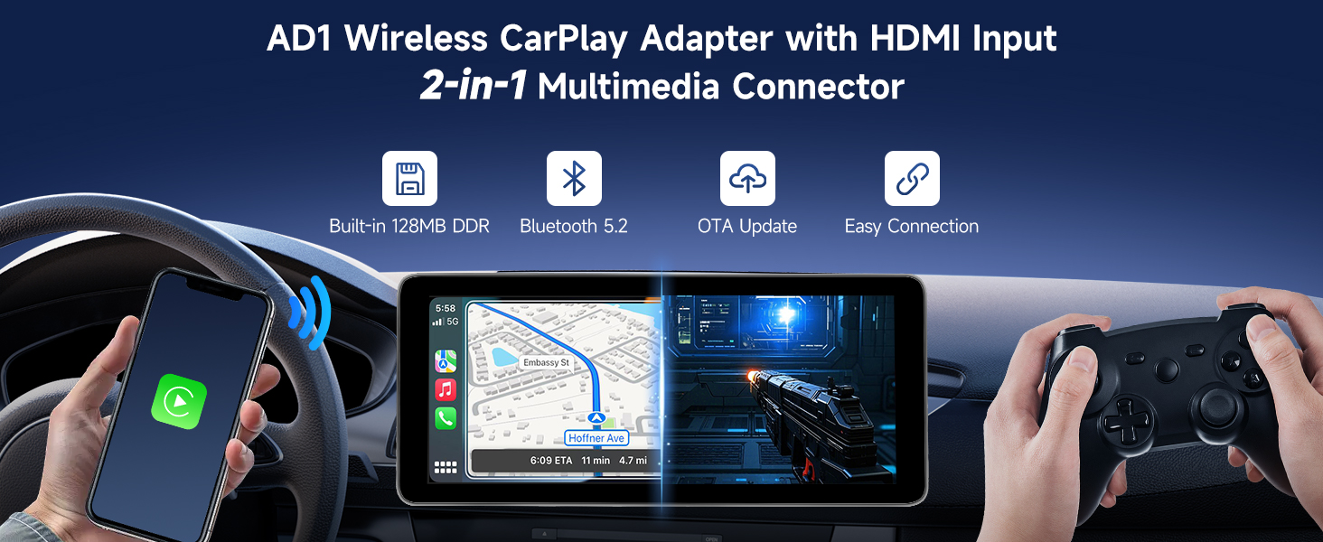 wireless carplay adapter