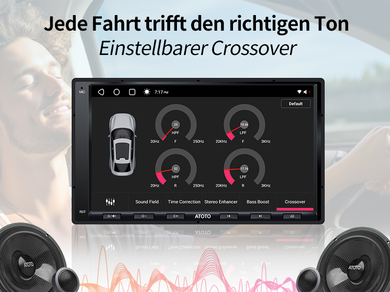 Jede Fahrt trifft den richtigen Ton - Einstellbarer Crossover