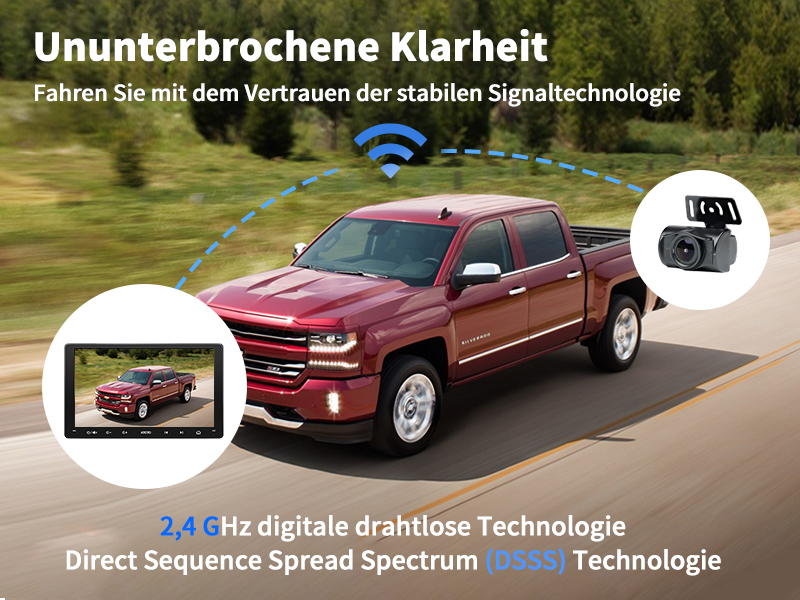 Ununterbrochene Klarheit - Fahren Sie mit dem Vertrauen der stabilen Signaltechnologie