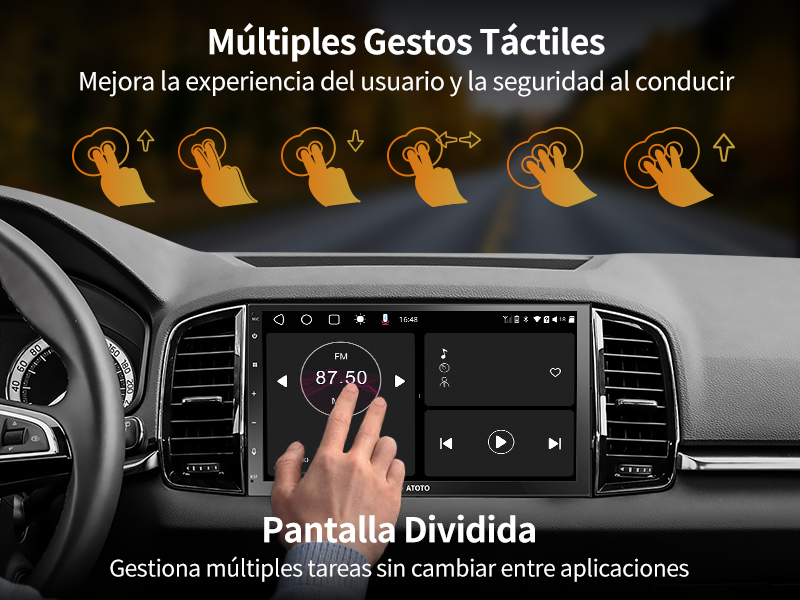 Múltiples Gestos Táctiles