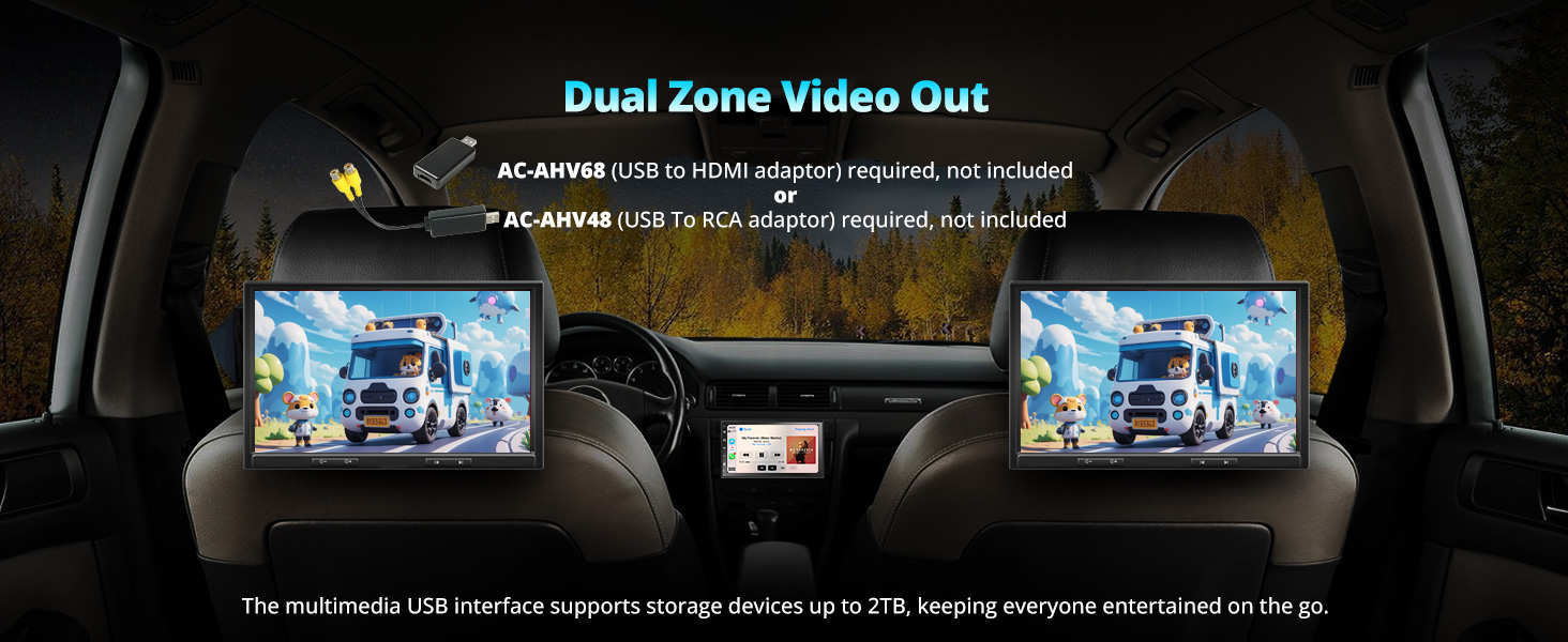 Android Double DIN Car Stereo