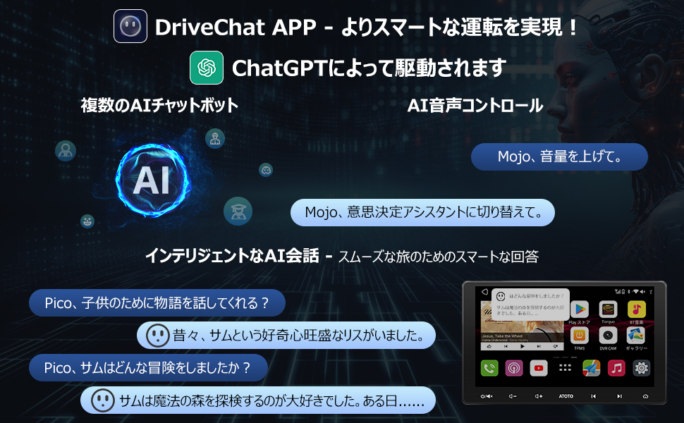 AI音声コントロール