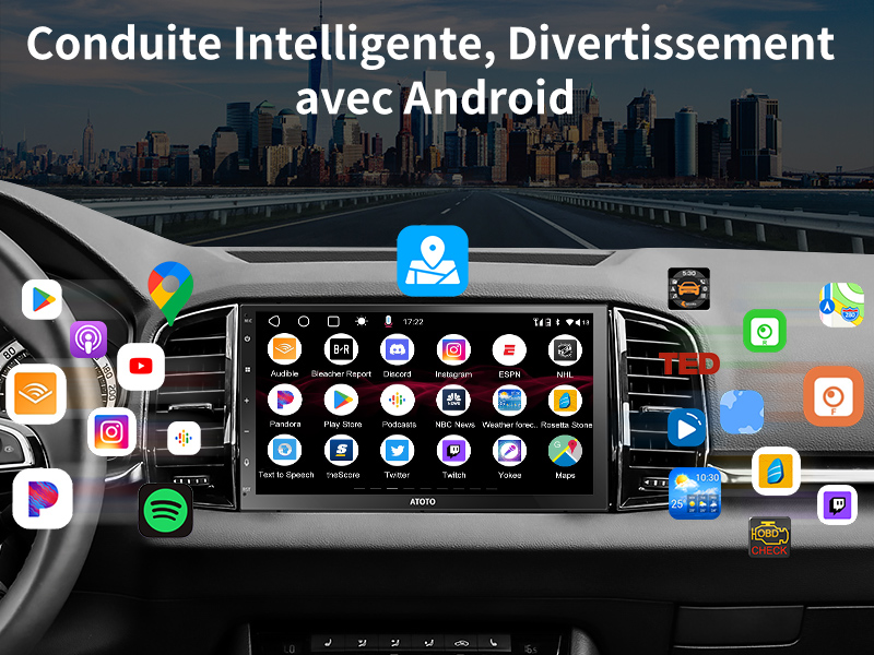Conduisez Intelligemment, Divertissez-vous avec Android