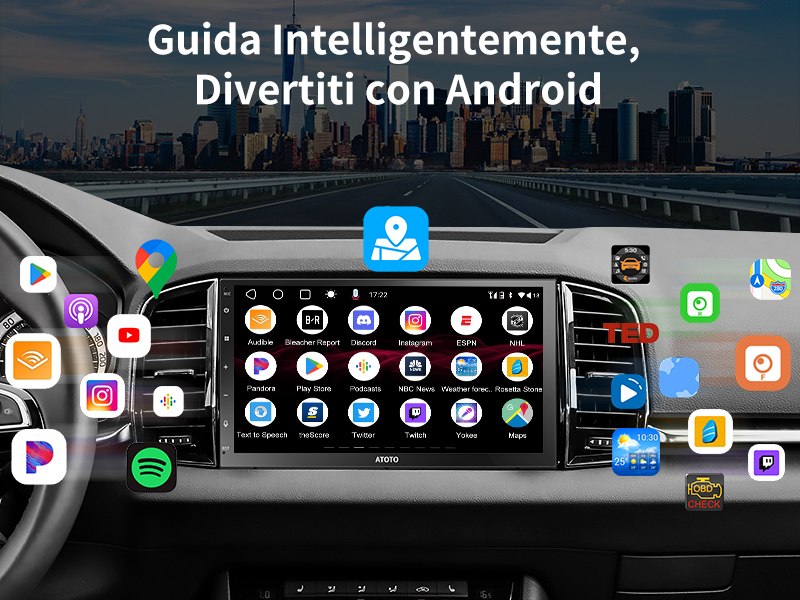 Guida Intelligentemente, Divertiti con Android
