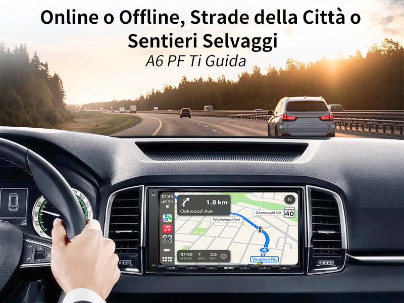 Online o Offline, Strade della Città o Sentieri Selvaggi - A6 PF Ti Guida