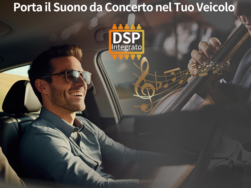 Porta il Suono da Concerto nel Tuo Veicolo - DSP Integrato