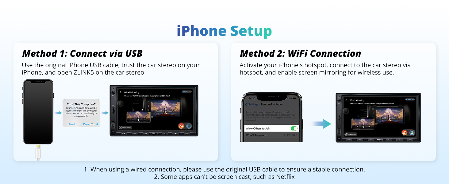 carplay screen for car