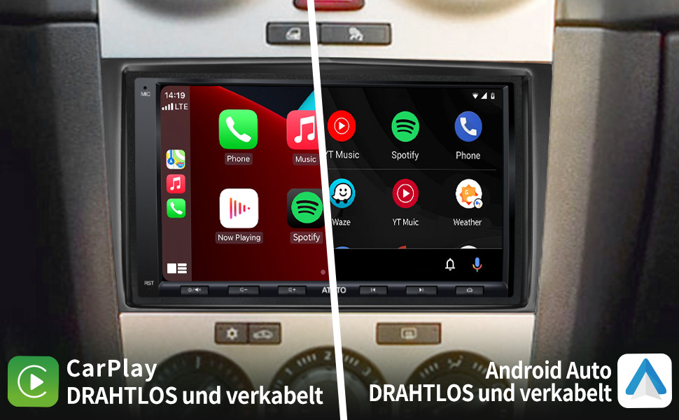 CarPlay und Android Auto