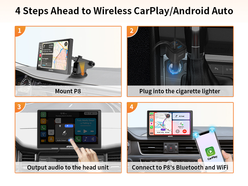 4 Steps Ahead to Wireless CarPlay/Android Auto