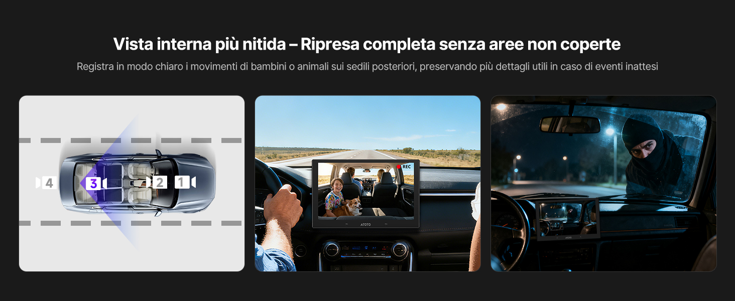 Pannelli di screenshot multipli di quella che sembra essere un'interfaccia utente o una visualizzazione di un'app con vari elementi di navigazione e immagini di sfondo.