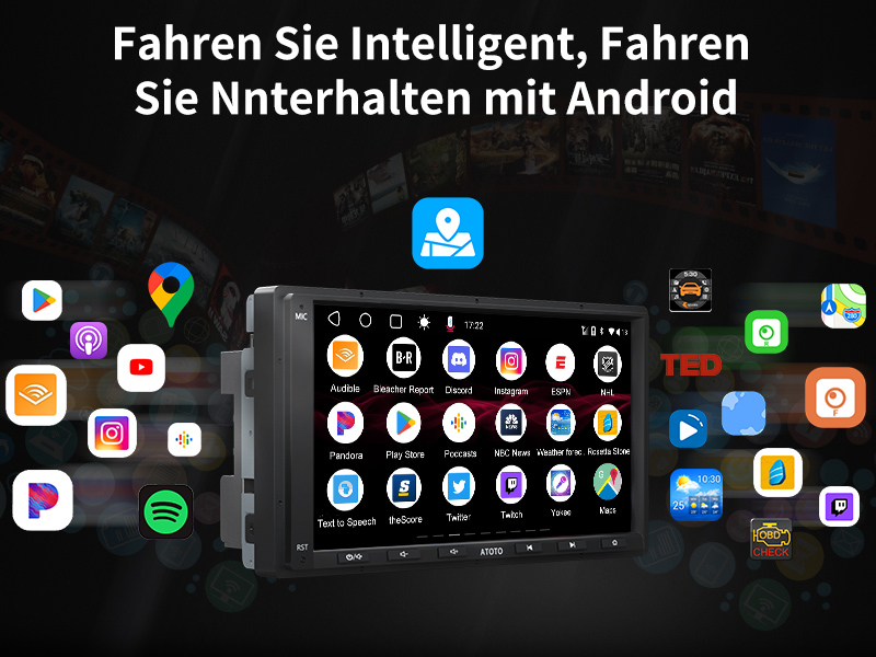 Fahren Sie Intelligent, Fahren Sie Nnterhalten mit Android