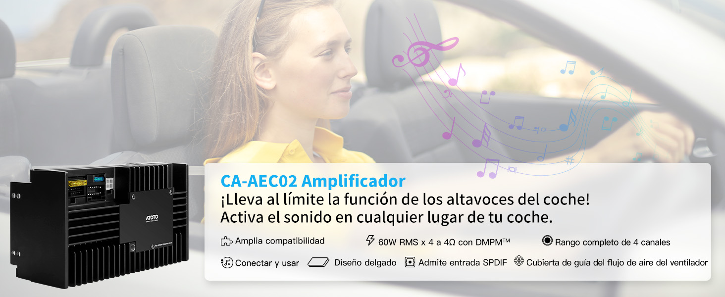 amplificador de coche