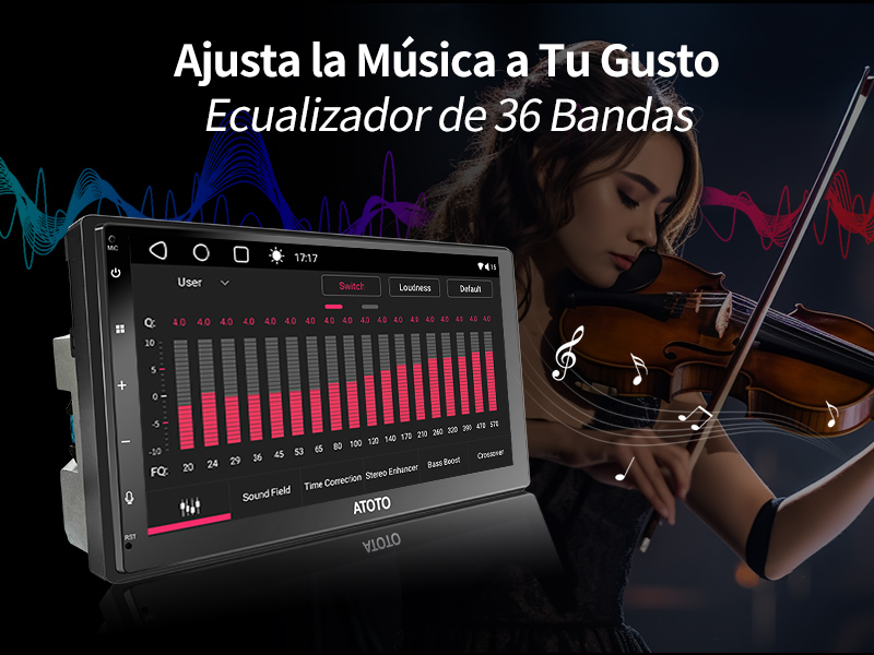 Ajusta la Música a Tu Gusto - Ecualizador de 36 Bandas