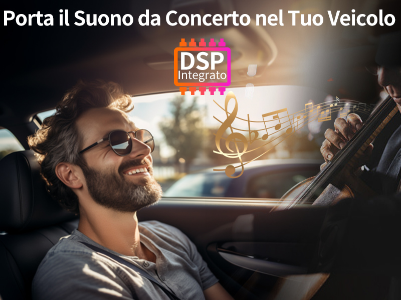 Porta il Suono da Concerto nel Tuo Veicolo - DSP Integrato