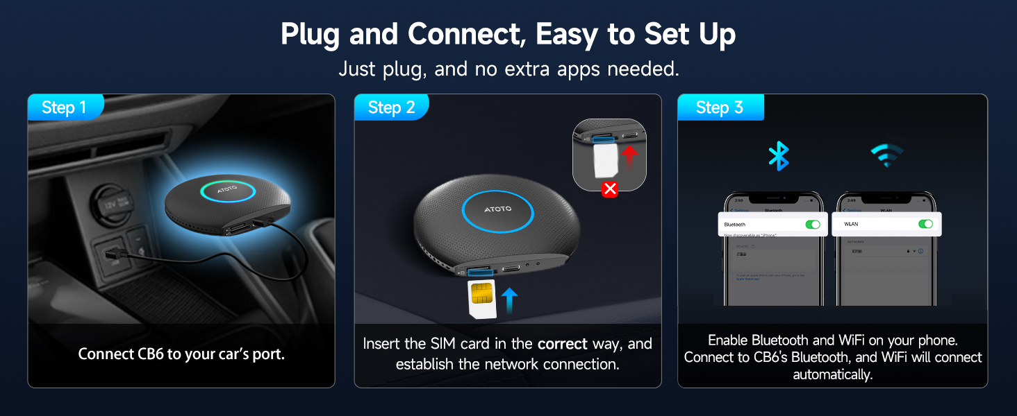 Wireless CarPlay Adapter