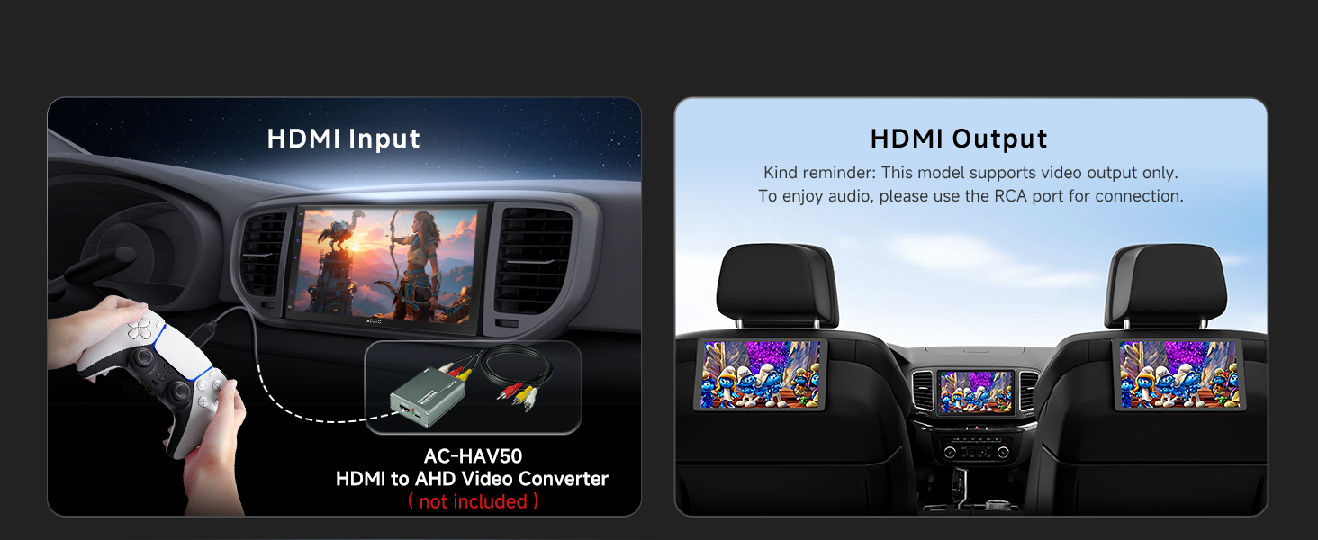 HDMI Input and Output