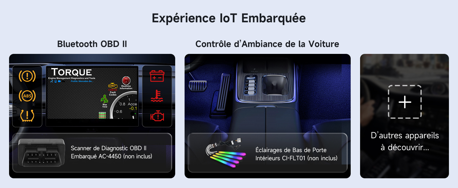 Boîtier Android AI CarPlay Sans Fil