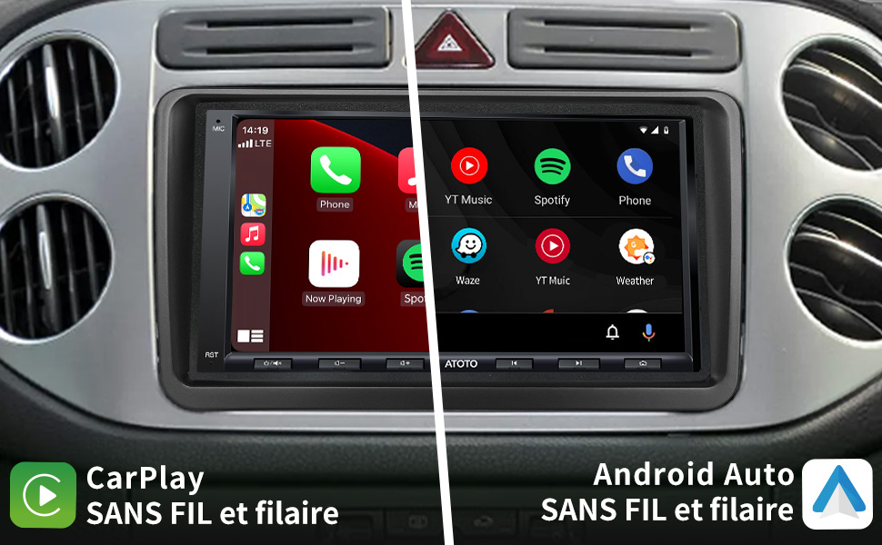 CarPlay et Android Auto