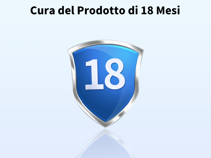 Cura del Prodotto di 18 Mesi