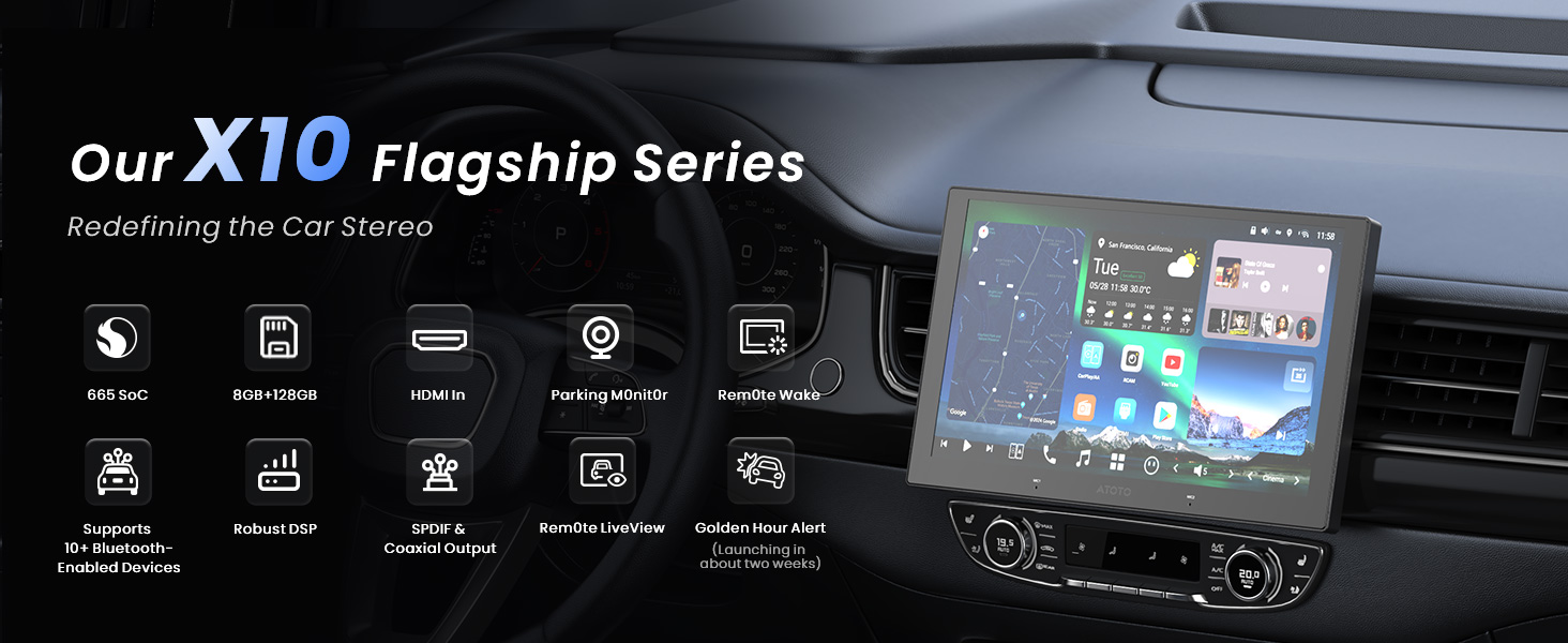 X10 Flagship Car Stereo