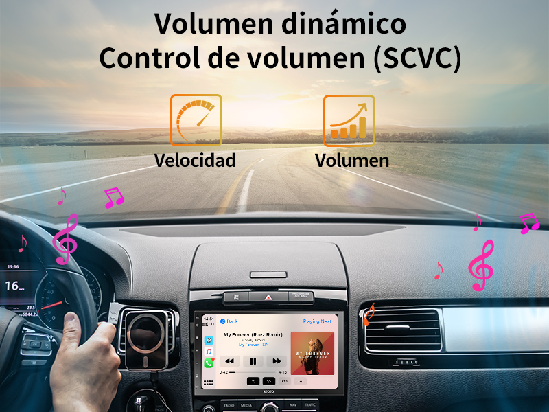 Volume che si muove con te - Controllo del Volume Compensato per Velocità (SCVC)