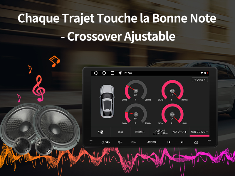 Chaque Trajet Touche la Bonne Note - Crossover Ajustable