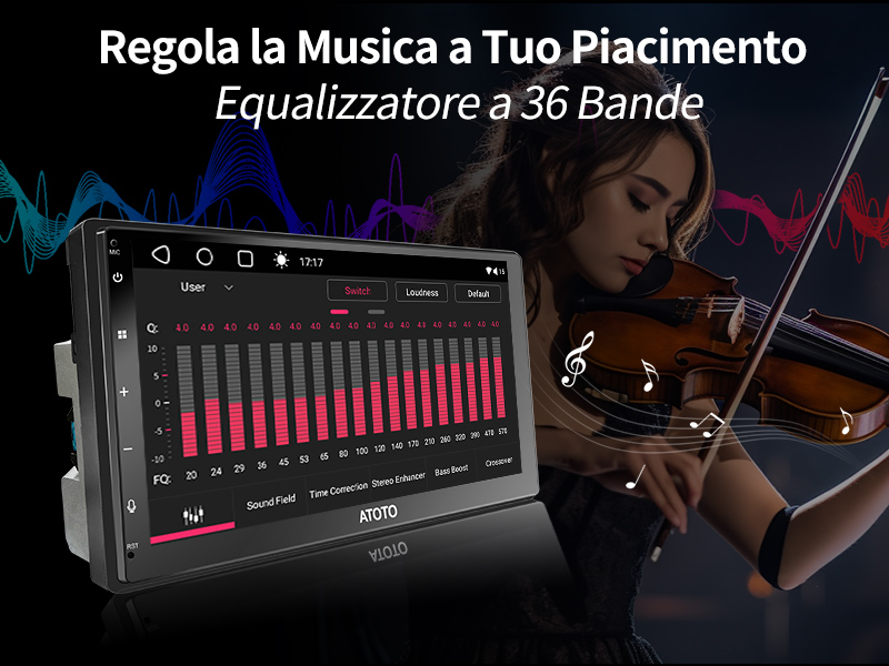 Regola la Musica a Tuo Piacimento - Equalizzatore a 36 Bande