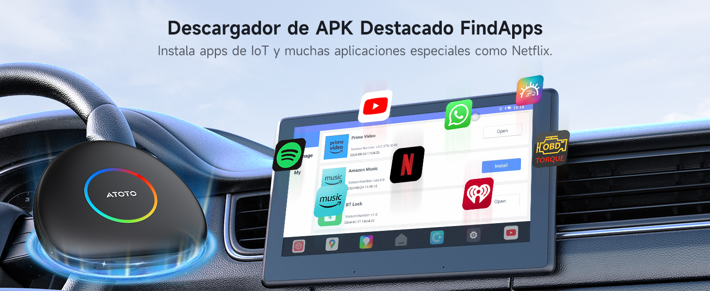 compatible con Netflix, YouTube y más