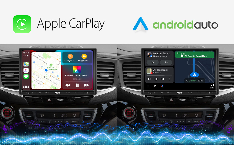 The advantages of CarPlay/Android Auto on F7 XE