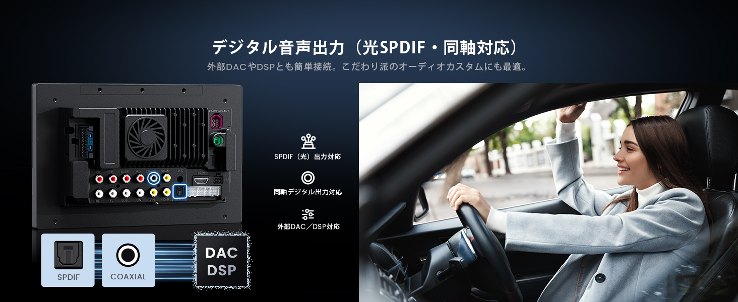 同軸デジタル出力
