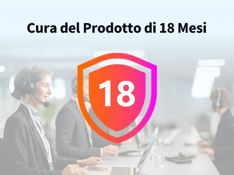 Cura del Prodotto di 18 Mesi