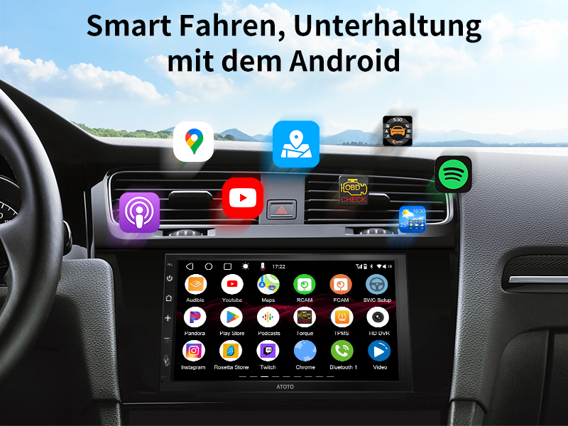 Smart Fahren, Unterhaltung mit dem Android