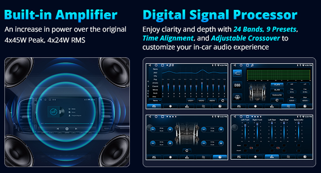 car stereo with DSP