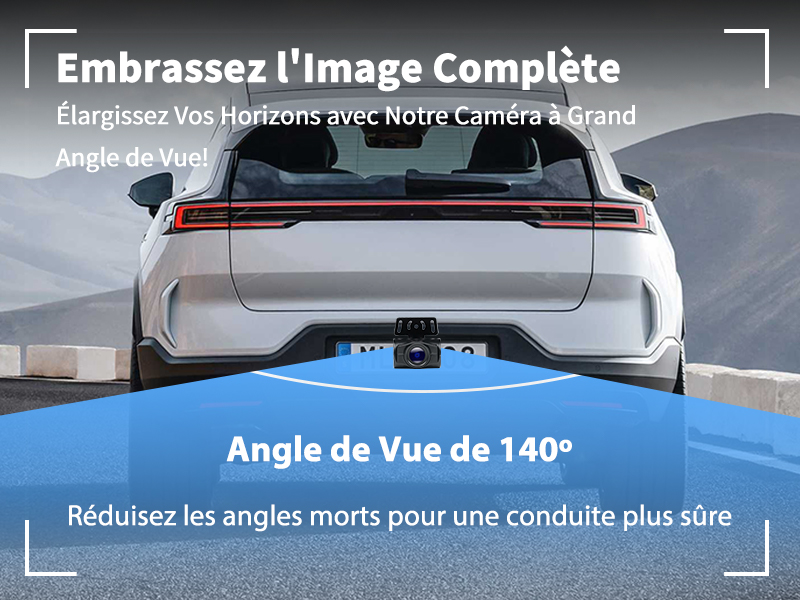 Embrassez l'Image Complète - Élargissez Vos Horizons avec Notre Caméra à Grand Angle de Vue!