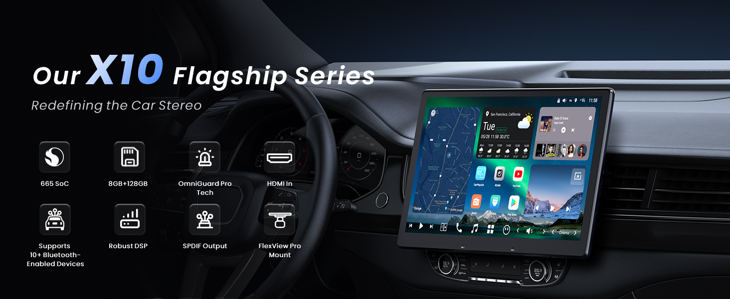 X10 car stereo
