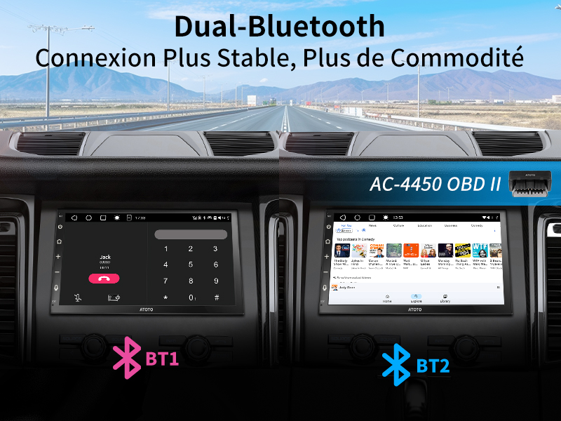 Bluetooth Double : Connexion Plus Stable, Plus de Commodité