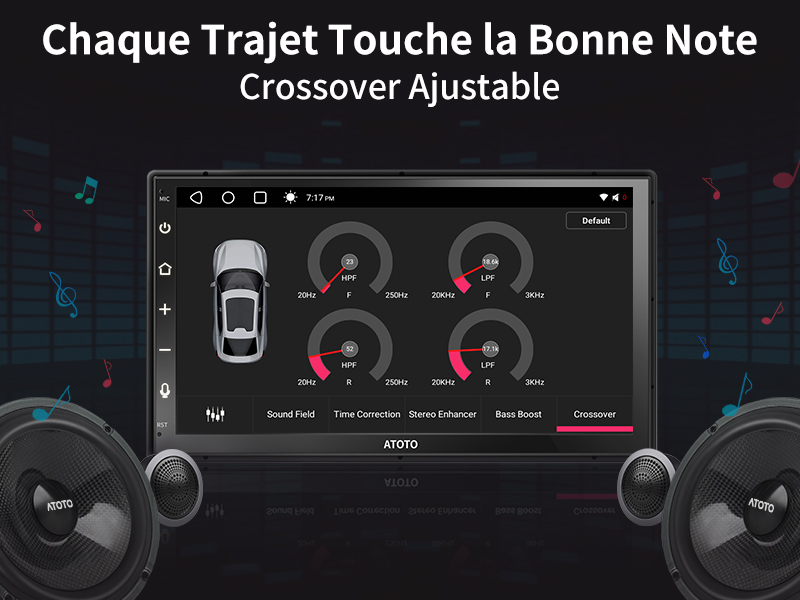 Chaque Trajet Touche la Bonne Note - Crossover Ajustable