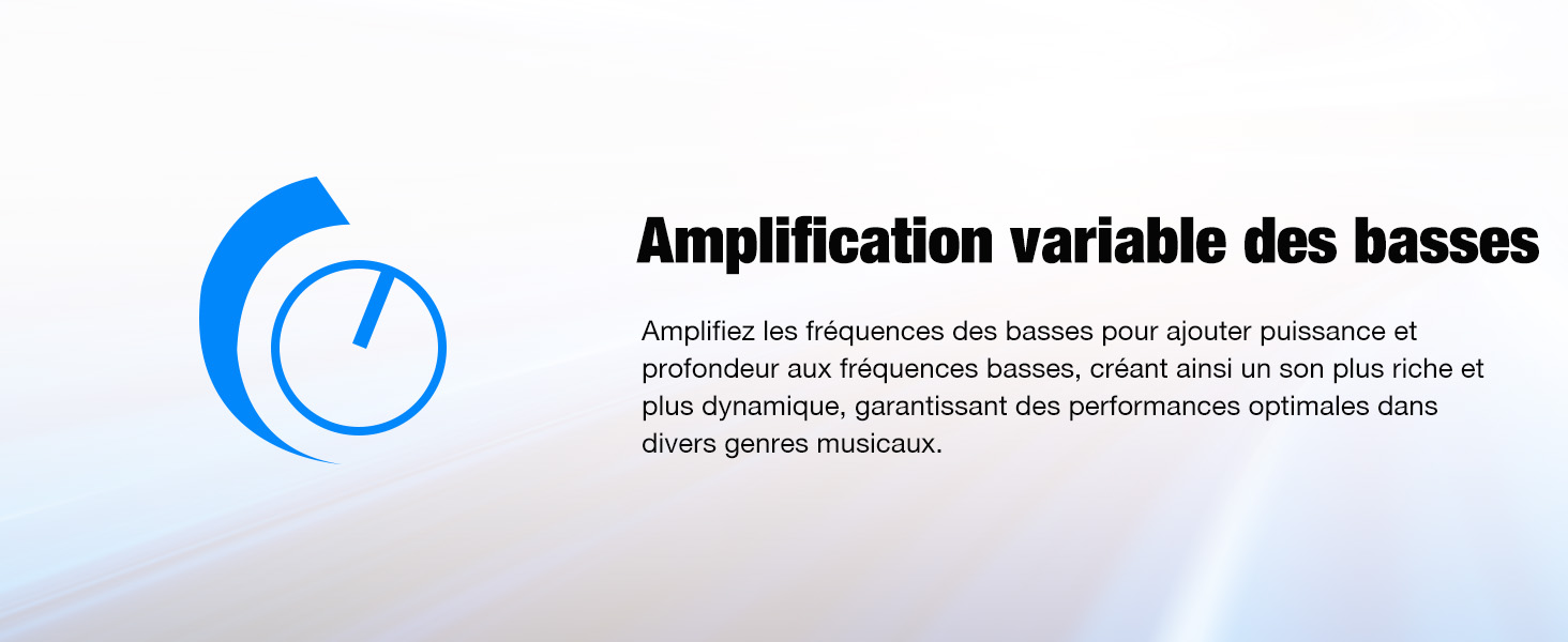 Amplification des basses