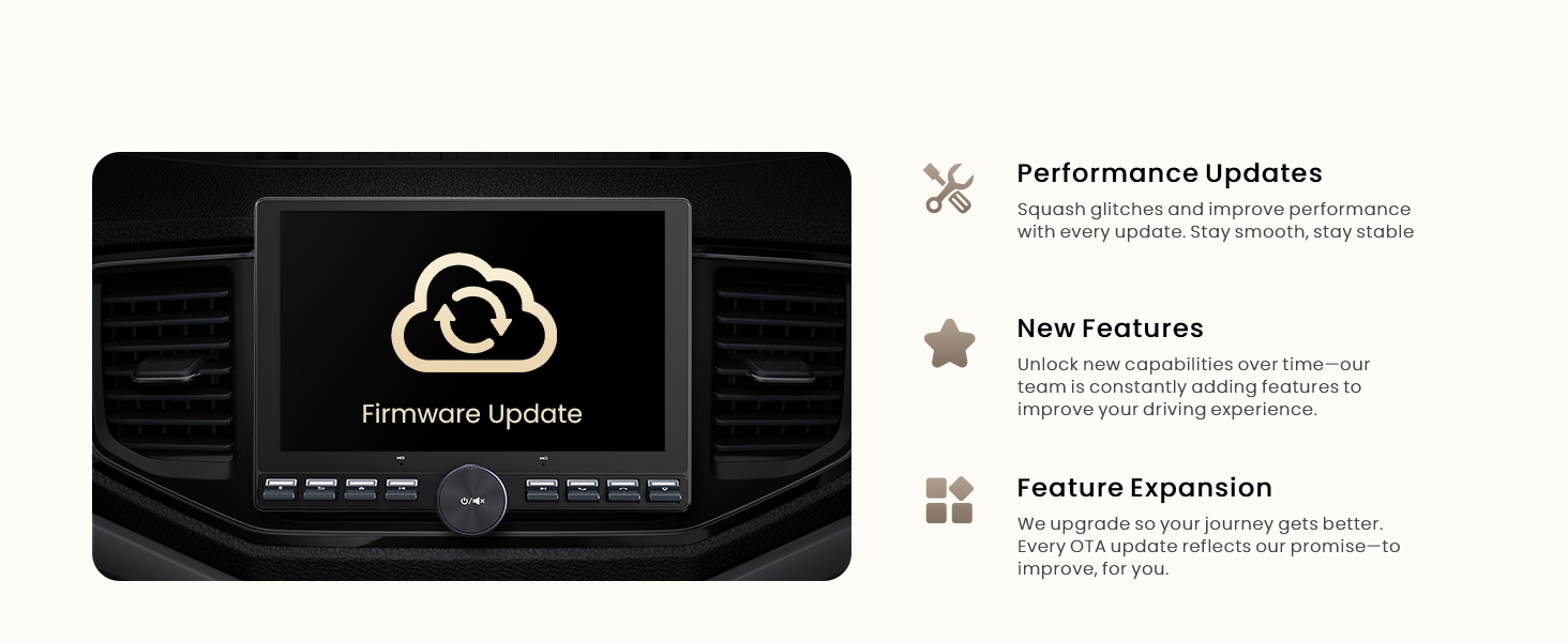 Evolves with OTA Updates