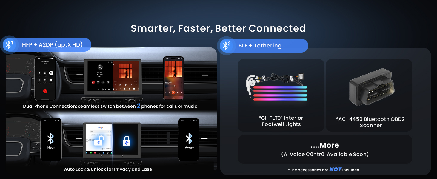 Dual Bluetooth for Ultimate Connectivity