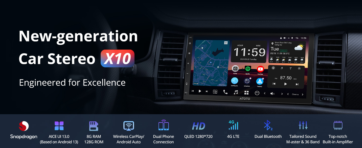 carplay screen for car