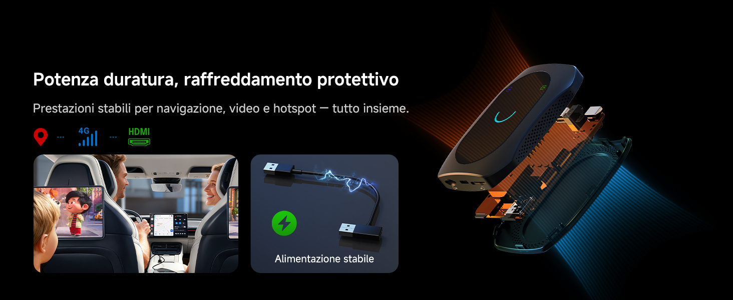 Plusieurs écrans d'appareils affichant l'interface de navigation automobile avec des coches vertes et des croix rouges indiquant différentes sélections de menu ou paramètres.